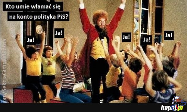 Hasło: JebaćPO123