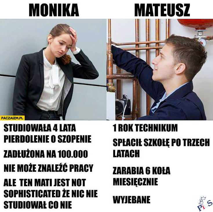 Na co komu doktoraty jeśli człowiek chamowaty