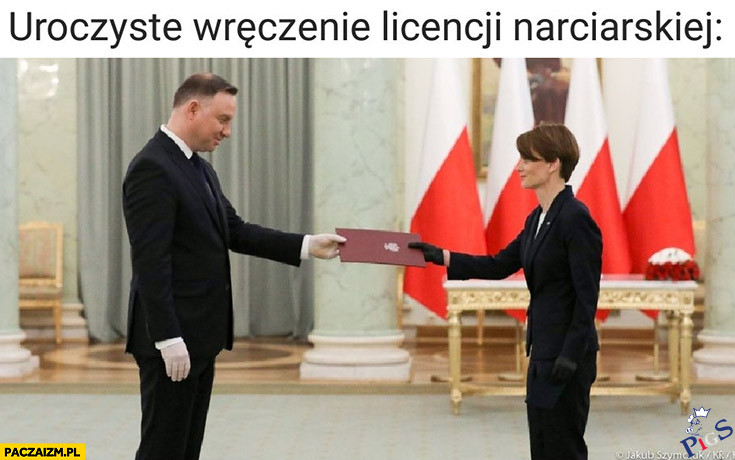 Uroczyste wreczenie licencji