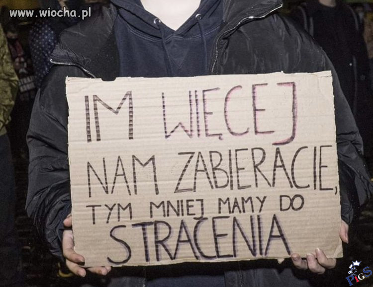 Coraz mniej do stracenia