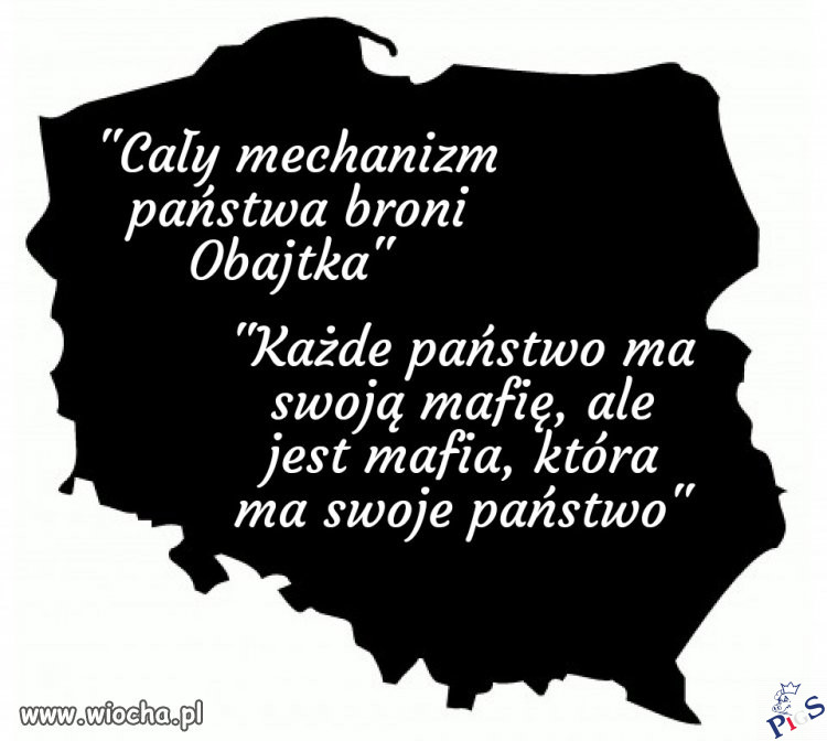 Każde państwo ma swoją mafię ale jest też mafia, która ma swoje państwo