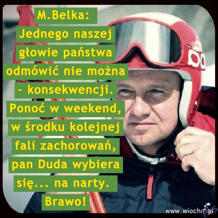 Konsekwentny prezydent