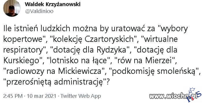 Można by ale pałac Obajta sam się nie kupi