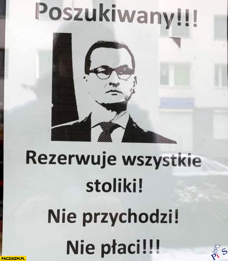 Nie przychodzi bo jest zbyt zajęty wymyślaniem nowych podatków