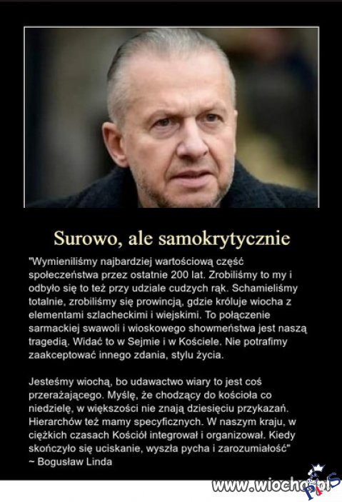 Niestety ciężko się nie zgodzić z panem Bogusławem