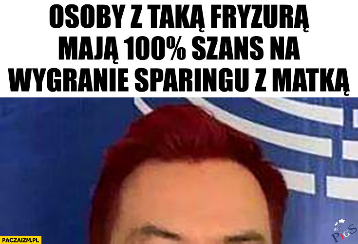 Osoby z taką fryzurą