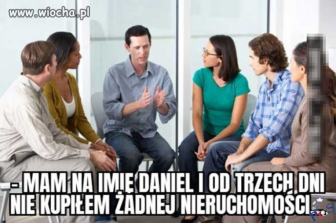Properitoholik poszedł na terapię