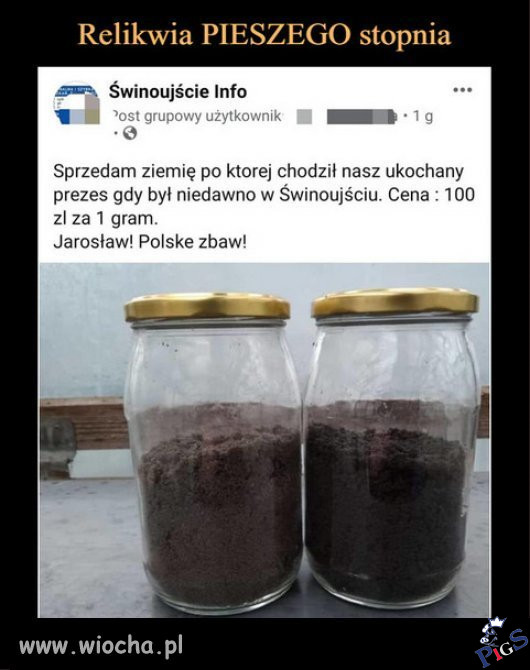 Relikwia pierwszego stopnia