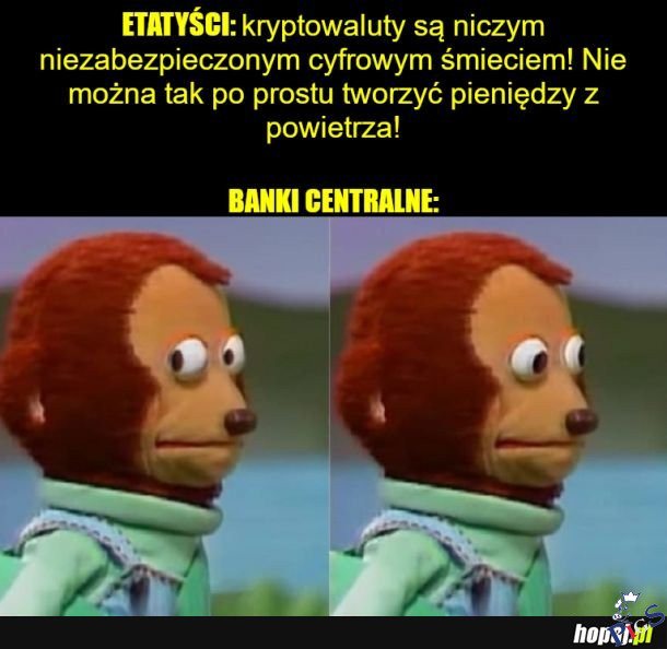 Etatyści vs. kryptowaluty