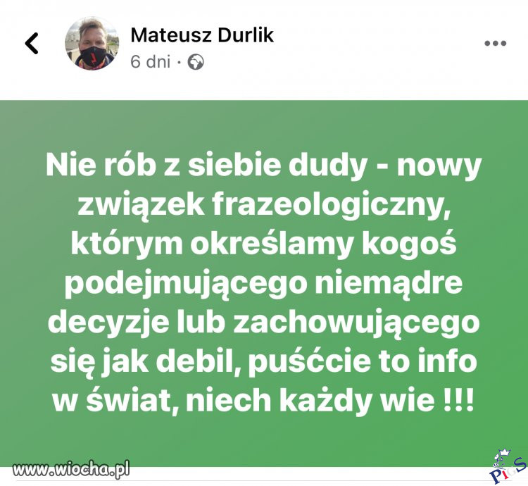 Proponuję mały update słownika języka polskiego