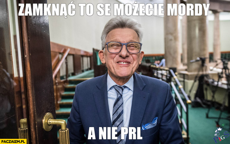Zamknąć to se morzecie mordy
