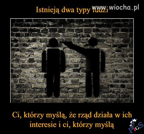 Ci, którzy myślą i ci, którzy myślą