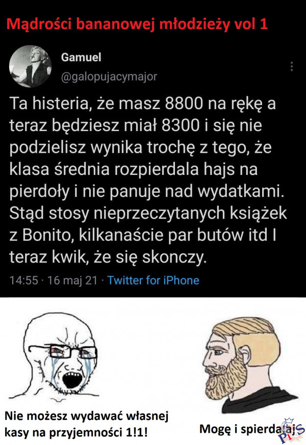 Mądrości bananowej młodzierzy