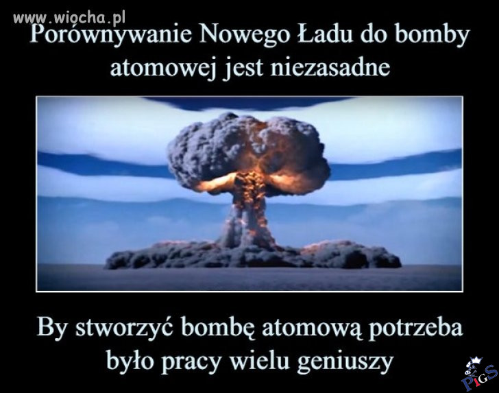 Nowy Ład vs. bomba atomowa