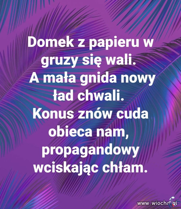 Wierszyk z fejsbunia