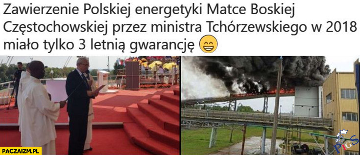 Zawierzenie polskiej energetyki matce boskiej