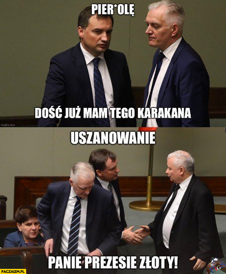 Ziobro i Gowin-dwulicowość