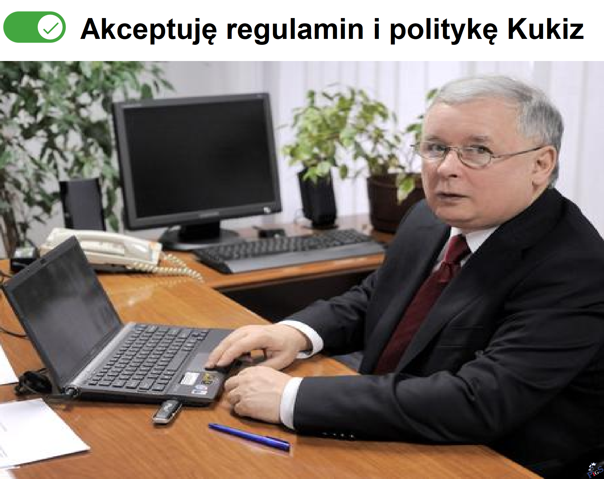 Akceptuję regulamin i politykę Kukiz