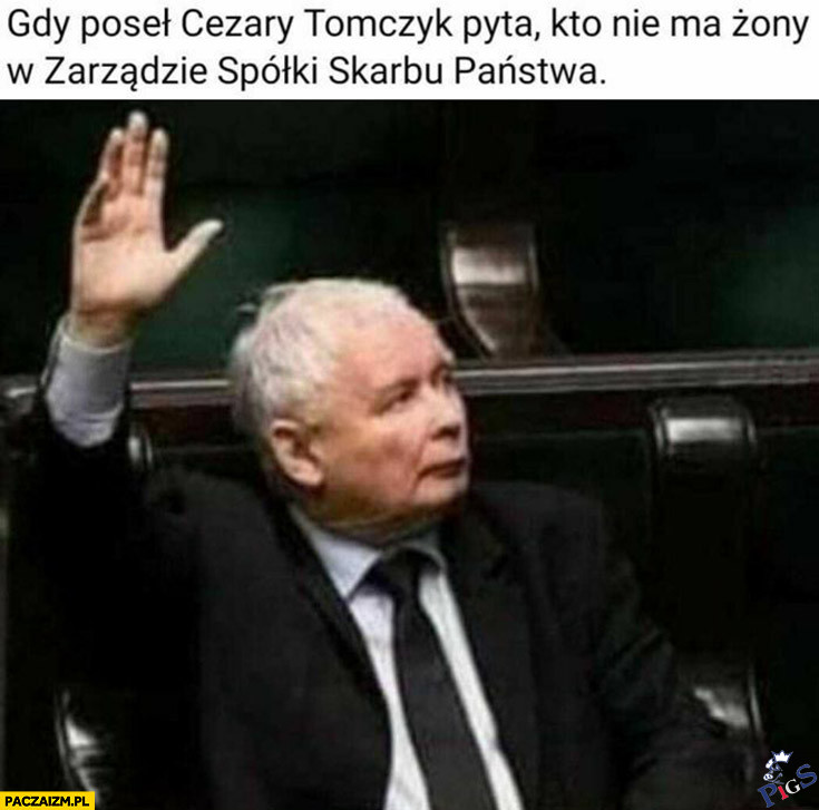 Chyba jedyny, który nie ma żony… w SSP