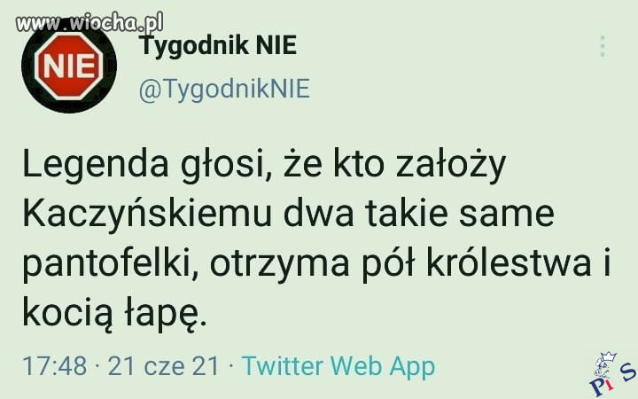 Kto założy Kaczyńskiemu dwa prawe