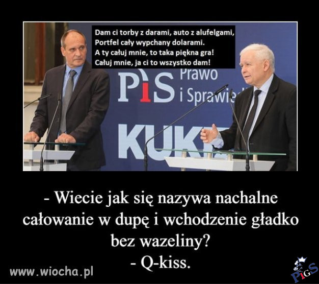 Nachalne całowanie w dupę