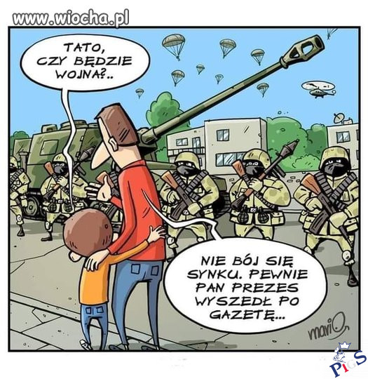 Prezes poszedł po gazetę
