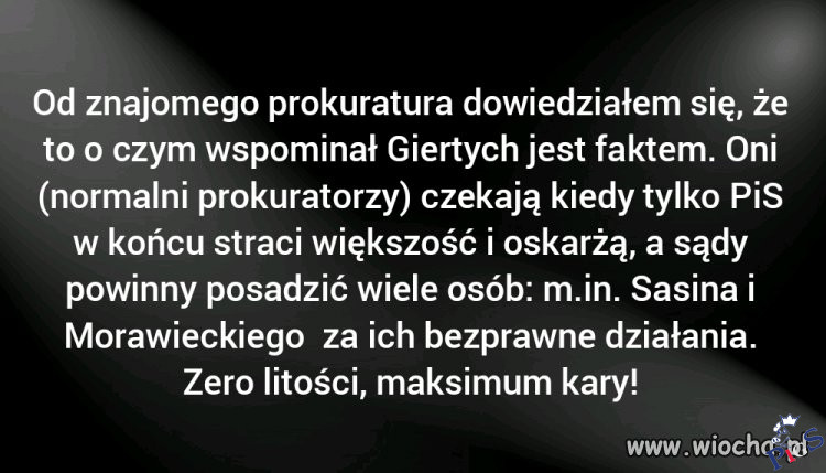 Sprawiedliwość w wykonaniu PiS