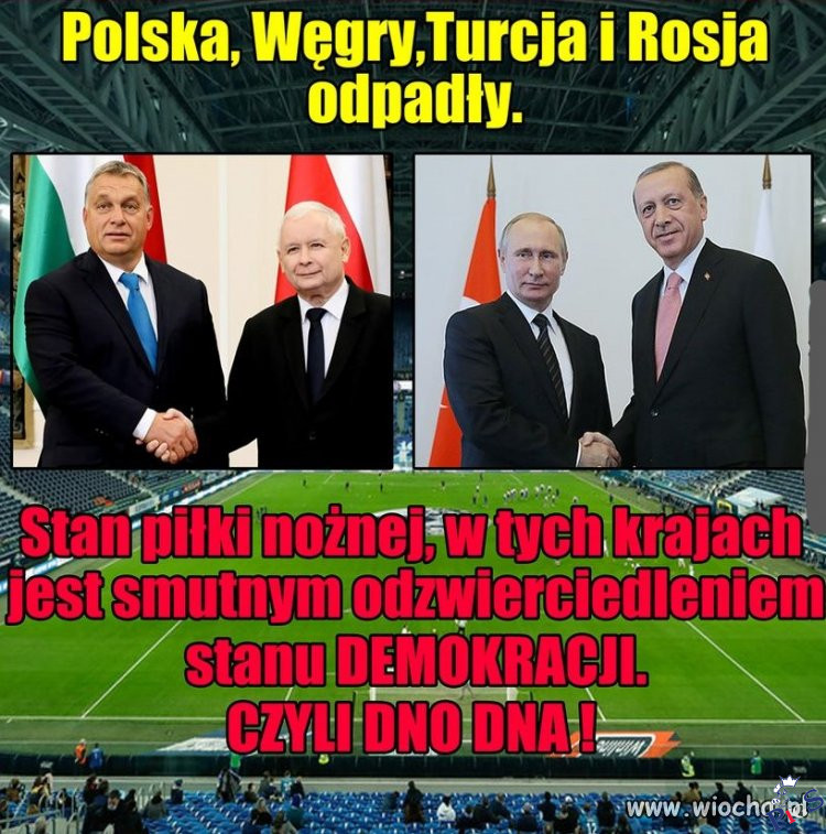 Stan piłki jest stanem demokracji
