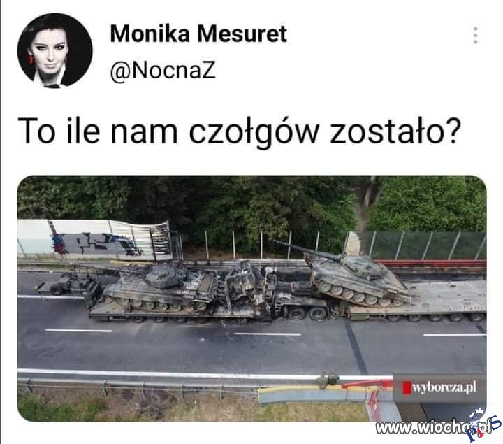To ile nam czołgów zostało?