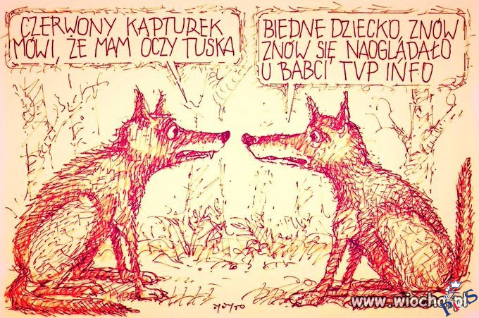 Dziecko naooglądało się TVP Info