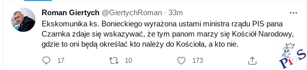 Nawet kościół zaczyna im przeszkadzać