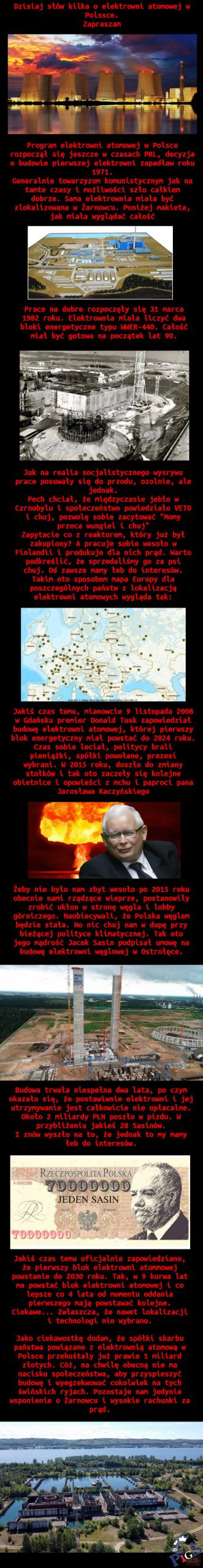 O polskiej energetyce atomowej słów kilka