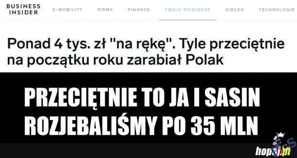 Przeciętnie