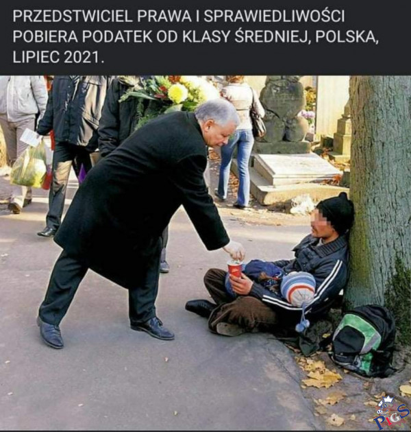 Przedstawiciel PiS pobiera podatek od klasy średniej