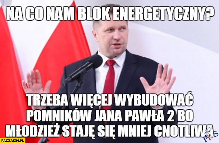 Takie są priorytety