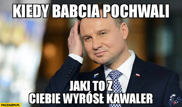 Z Andrzejka wyrósł niezły kawaler