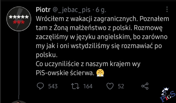 Co uczyniliście z krajem wy PiS-owskie ścierwa