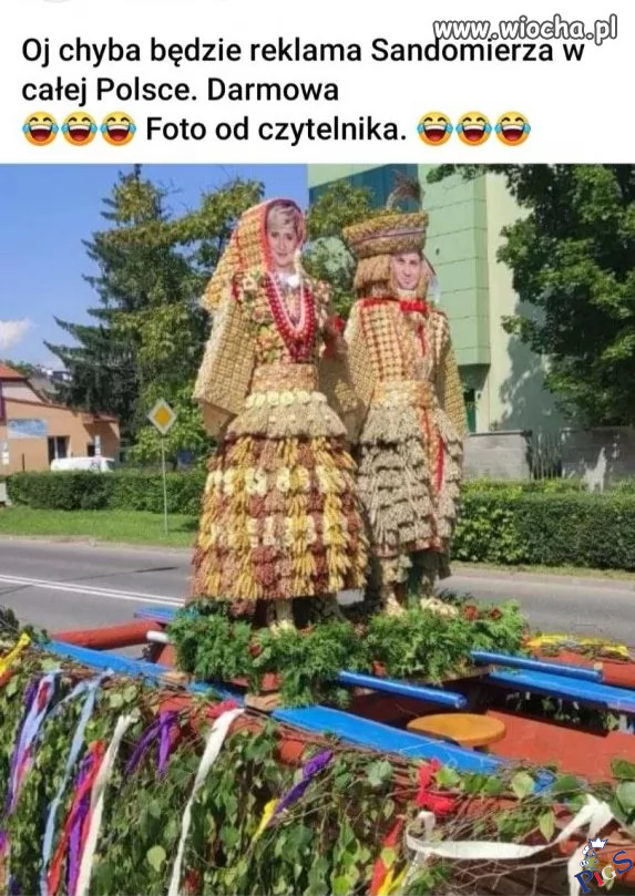 Darmowa reklama Sandomierza – para prezydencka