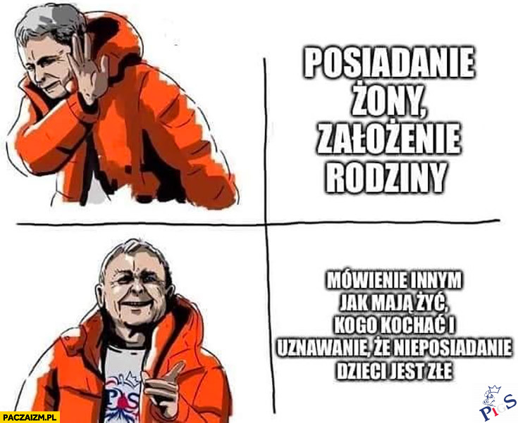 Kaczyński hipokryta