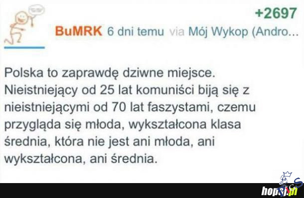 Polska – dziwne miejsce