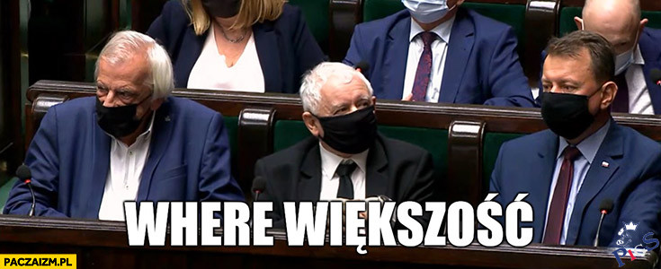 Where większość