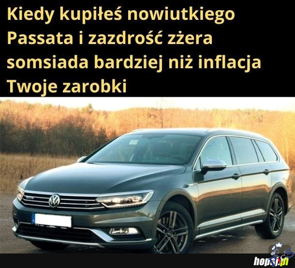 Zazdrość zrzera sąsiada