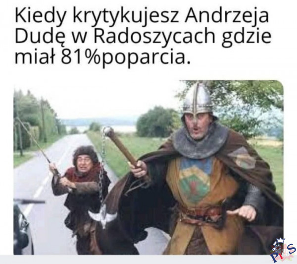 Kiedy krytykujesz Andrzeja Dudę w Radoszycach
