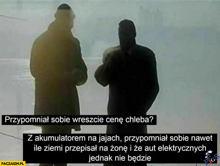 Mati z akumulatorem na jajach