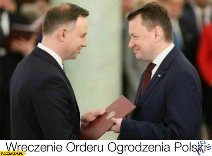 Wręczenie Orderu Odgrodzenia Polski