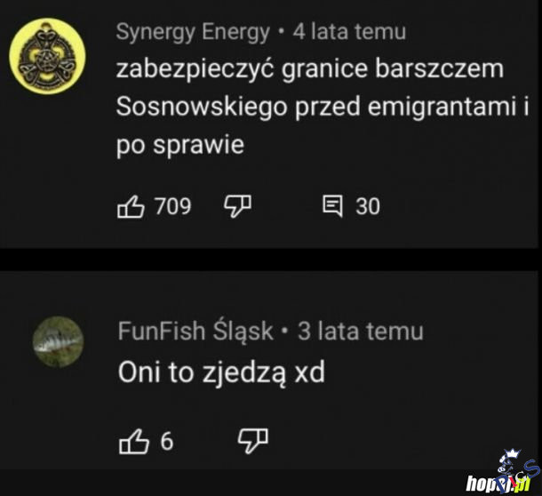 Zabezpieczyć granice barszczem