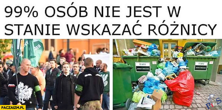 99 procent osób nie jest w stanie wskazać różnicy
