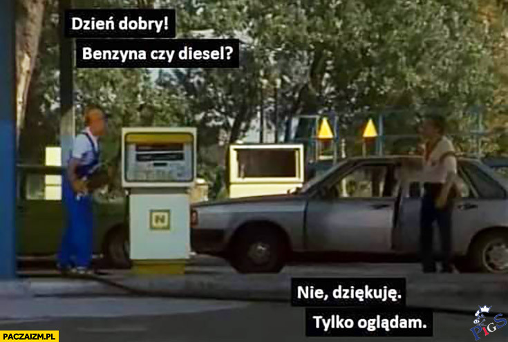 Dzień dobry, jak tylko oglądam