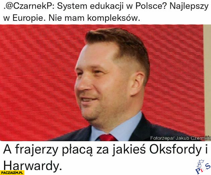 Frajerzy płacą za Oxfordy i Harvardy