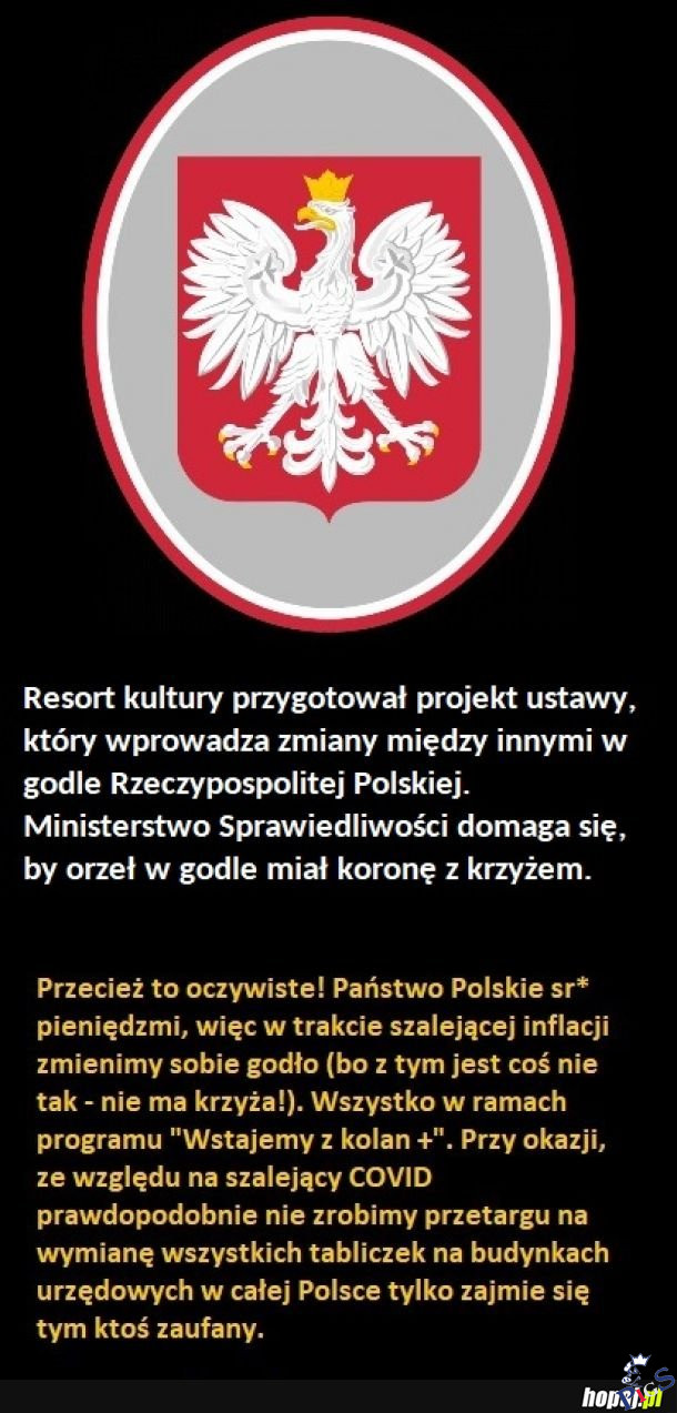 Gdy brakuje pomysłów na napchanie kieszeni kolesiostwa